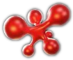 Изображение молекулы - скаттер символ
